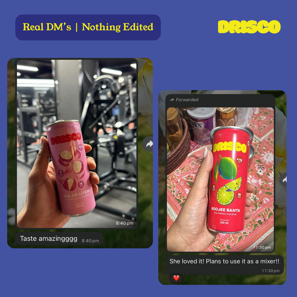 Drisco Combo Pack | Boojee Banta and Gulabi Litchi